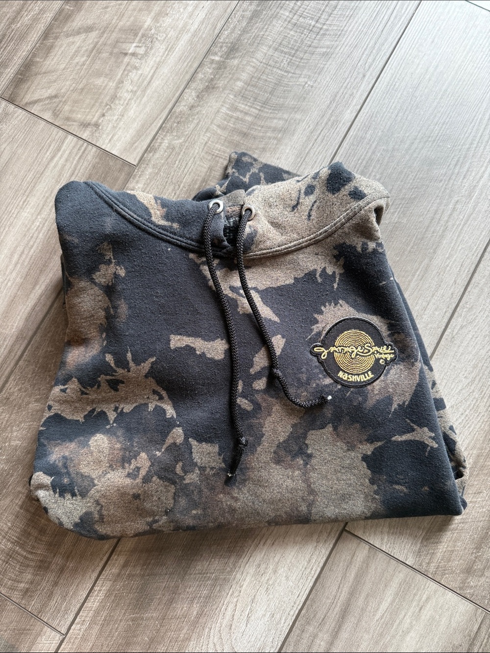 Vintage Garage Sale Nashville Tie-Dye Hoodie
